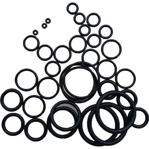 Set 36pcs Scuba Diving Dive O Ring Kit Repair Replacement Accessories Technical Used Hoses BCD Regulator Rings