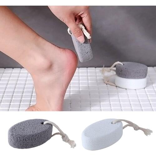 1PC Ellipse Fiberglass Foot Clean Hard Skin Callus Remover Foot File Pedicure Tools Scrub Bath Pumice Stone Foot Care Tool
