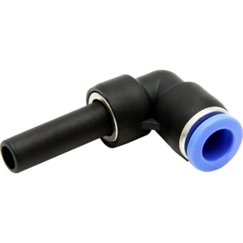 10PCS Elbow Plug Connector PLJ 4/6/8/10/12 Pneumatic Quick Plug Connector Elbow Plug Quick Connector