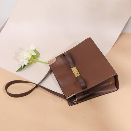 2021 Leisure Leather Large Capacity Shoulder Messenger Bag Multifunctional Bucket Bag Fashion Big Tote For Women