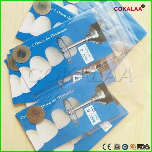 50pcs Dental Diamond Polishing Wheel Saw Disc Ultrathin Sand Cutting Film Jewelry Deture Grinding Cutter Rotary Tool