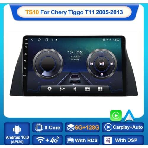 MEKEDE TS10 4G LTE For Chery Tiggo T11 1 2005 - 2013 Car Radio Multimedia Video Player Navigation GPS Android No 2din 2 din dvd