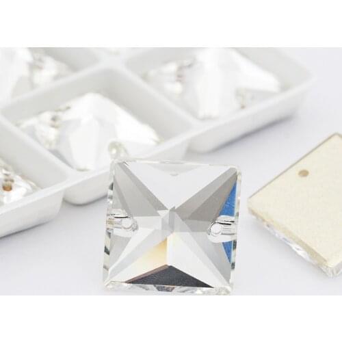 Crystal Stone arts and crafts Sew on Rhinestone Decorative applique Rhinestones Glass Crystal for Clothing Decorative Accessorie