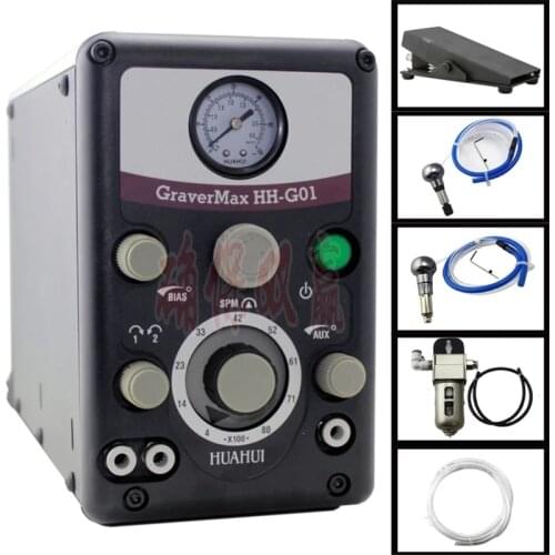 New Type 0-8000 strokes /min GRS Pneumatic Engraving Tools Jewelry Engraving machine Graver machine