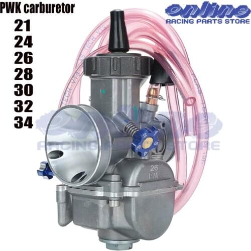 Motorcycle 21 24 26 28 30 32 34mm Carburetor PWK Carburador For kayo bse chinese Dirt Pit Bike DAX Monkey bike motorcycle scoote