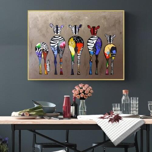 Animals Paintings Art Canvas Painting Posters and Prints Quadros Decor Para Casa Wall Picture for Living Room Home Decoration