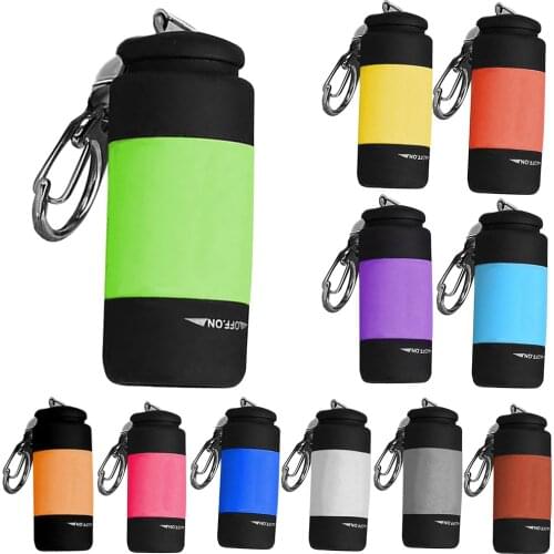 Mini Flashlight Outdoor Camping Hiking XPE Lamp Hand Torch USB Rechargeable Portable Flashlight Key Chain Waterproof Flashlight