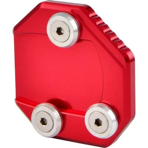 Motorcycle Side Stand Enlarger Plate Extension CNC For SUZUKI GSR750 GSX-S1000/F Motorcycle Side Stand Enlarger Plate Extension