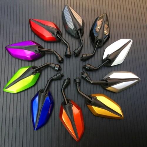 Motorcycle 10mm Universele ATV acessorios moto cross onderdelen dirt pit bike moto rbike achteruitkijkspiegels achteruitki