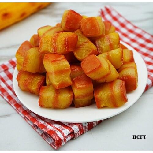 Artificial food props dining room hall hotel restaurant store shop decoration fake simulation pork block slice portion model