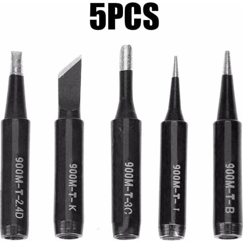 6PCS Soldering Iron Tip 900M-T Lead Free For Hakko 936 937 938 Soldering Station