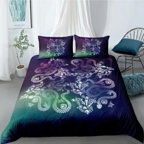 Weird Totem Bedding Set King Mysterious High End Beautiful Duvet Cover Galaxy Queen Twin Full Single Double Unique Bed Set