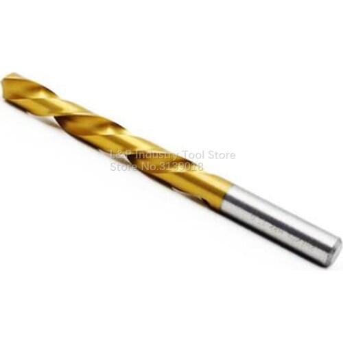 New Germany Quality Solid Ground Straight Shank Electric Twist Drill Bit Set HSS-TIN DIN Ti-coated 13PCS/Set 19PCS/Set 25PCS/Set