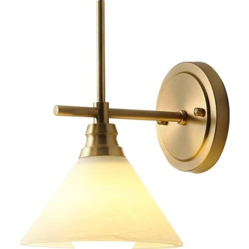 Nordic Design LED Wall Lamp Bedroom Lamps Bathroom Mirror Light Fixtures Glass Arandela Beside Sconce Living RoomArandela