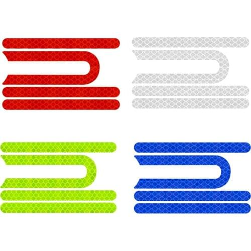 Reflective Sticker Anti-cursor Safety Warning Part Sticker Reflective Stickers Dust-proof Durable Decals For M365 Scooter