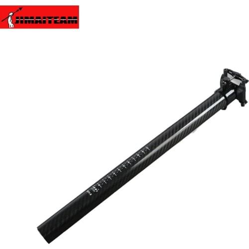 JIMAITEAM Bicycle Seatpost Mountain Bike Seatpost Road Bike Seatpost Carbon Fiber Seatpost Bicycle Accessories