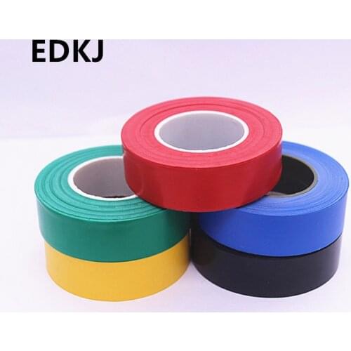 PVC Waterproof Self- Adhesive Electrical Tape Electrician Wire Insulation Flame Retardant Plastic Tape Electrical High Voltage