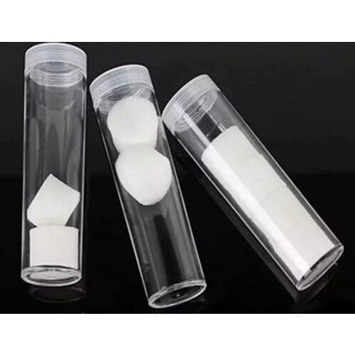 1 Piece 30mm Plastic Protective Tube Holder Storage Boxes Applied Clear Round Cases Coin Storage On Sale