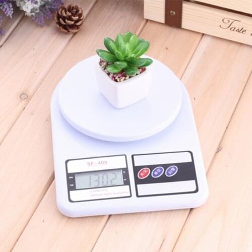 10kg/1g SF-400 Digital LCD Display Kitchen Electronic Scales for Postal Parcel Food Weight Diet Kitchen Measuring Tools