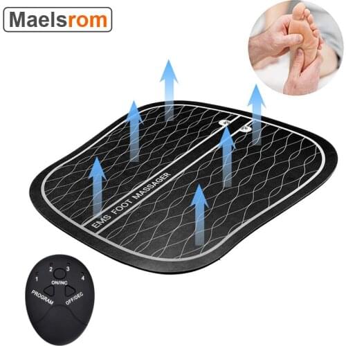 ABS Stimulator Electric EMS TENS Foot Massager Wireless Feet Body Muscle Stimulation Physiotherapy Acupoint Shiatsu Tens Foot