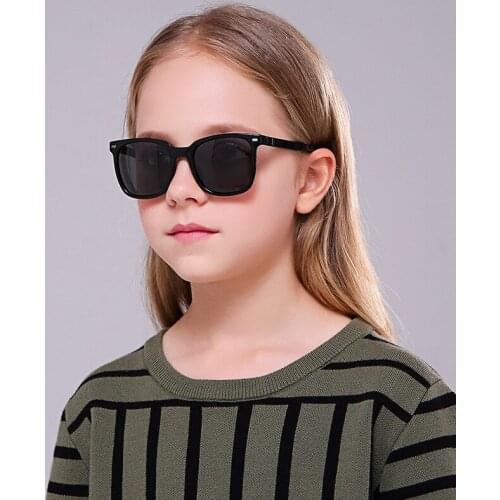 Children Kids Sunglasses Fashion Vintage Boys Girls Baby Sun Glasses UV400 Polarized Eyewear Cool Classic Sport Square S8313