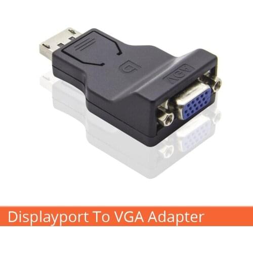 DisplayPort To VGA Converter Adapter Connector Computer to projector display TV video converter VGA interface display