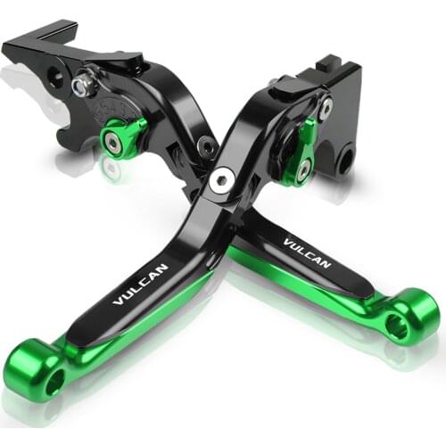 For KAWASAKI VULCAN/S 650cc 2015 2016 2017 2018 2019 Motorcycle Brake Clutch Lever Extendable Adjustable Hand Grip Handlebar