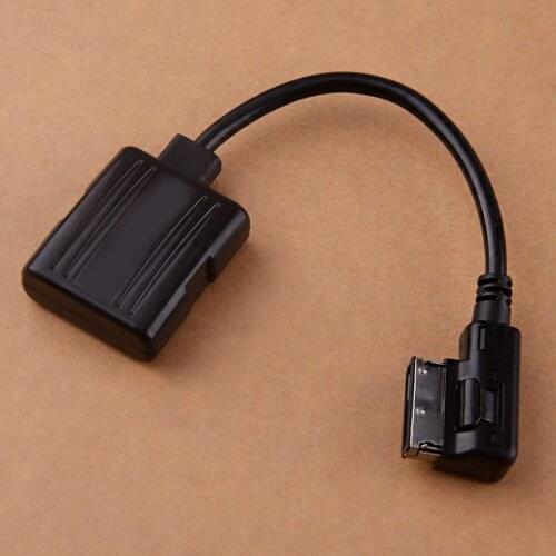 DWCX Radio AUX Wireless Bluetooth MMI Socket Adapter Cable Fit for Mercedes-Benz GLK E S ML series