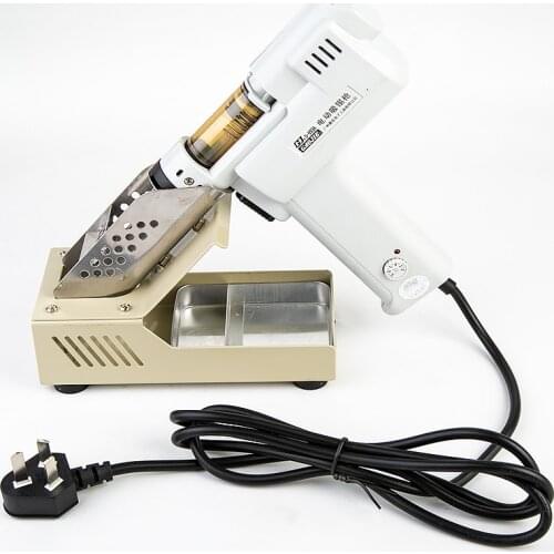 2 in 1 Electric Vacuum Desoldering Pump Solder Sucker Gun 100W 220V S-993A