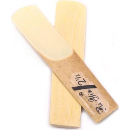 Hot New 10pcs Eb Alto Saxophone Reeds Strength 2.5 Sax Woodwind Instrument E56D