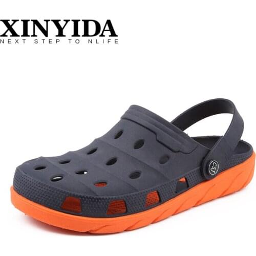 High Quality Summer Unisex Mules Slip On Breathable Water Beach Sandals Lightweight Quick Drying Clogs Men Women Plus Size 36-45