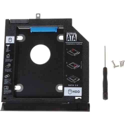 New 2nd SSD HHD Hard Drive Caddy Tray Bracket for Lenovo Ideapad 320 320C 520 330 330-14/15/17 Drop Shipping