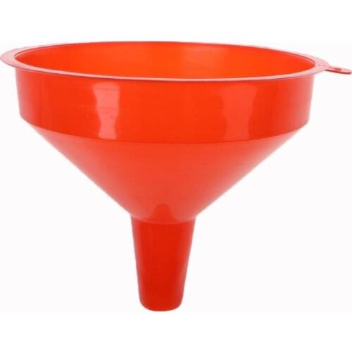 17.5X14.5cm Plastic Filling Funnel Spout Pour Oil Tool Petrol Diesel Car Styling For Car Motorcycle Truck Vehicle