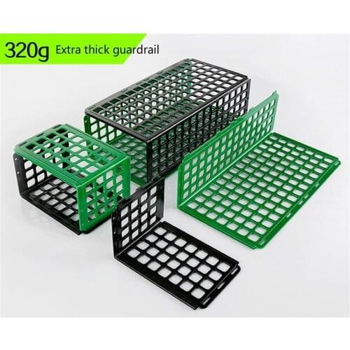 Supermarket Fruit And Vegetable Zone Guardrail Plastic Baffle Fence High-grade Fresh Food Stack Head Display Rack