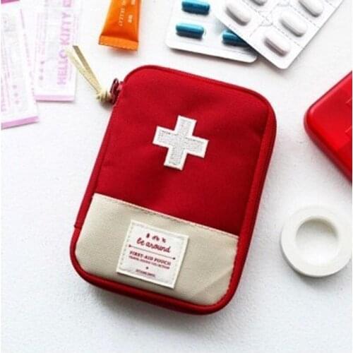 Portable Storage Bag First Aid Emergency Medicine Bag Outdoor Pill Survival Organizer Emergency Kits Package Travel Accessories