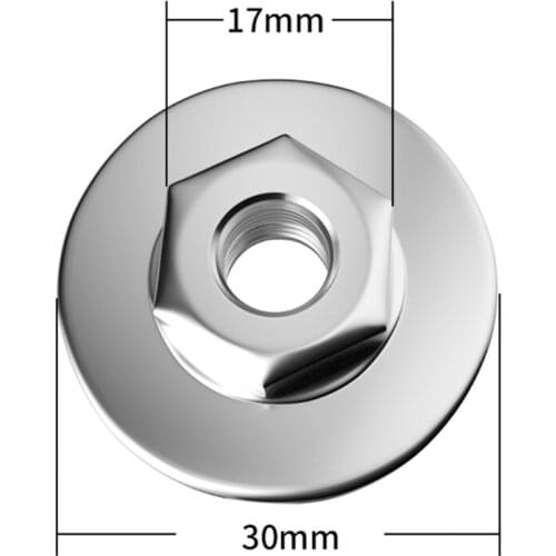 Hexagonal Type Press Plate Matched with Model 100 Fit for Saw Blade Best Accessories of Angle Grinder Woodworking Tools