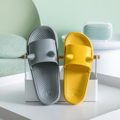 Horn Parent-Child Slipper Mens Fashion Couple Slippers Childrens Non-Slip Soft Bottom Slippers Slipper for Men Indoor Shoes