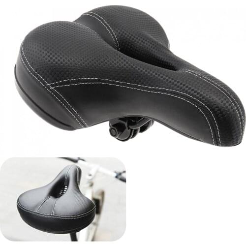 Wide Bicycle Seat Thicken Bike Saddle Seat Cycling Saddle MTB Cushion Sponge Soft Cycling Saddles