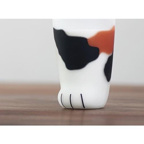 Modern style heat-resistant glass, cats claw cup, milk cup