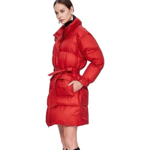 Womens down jacket winter new product with large size thickening