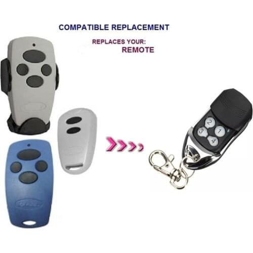 1 pcs For TRANSMITTER 2 garage remote control 433.92mhz rolling code free shipping