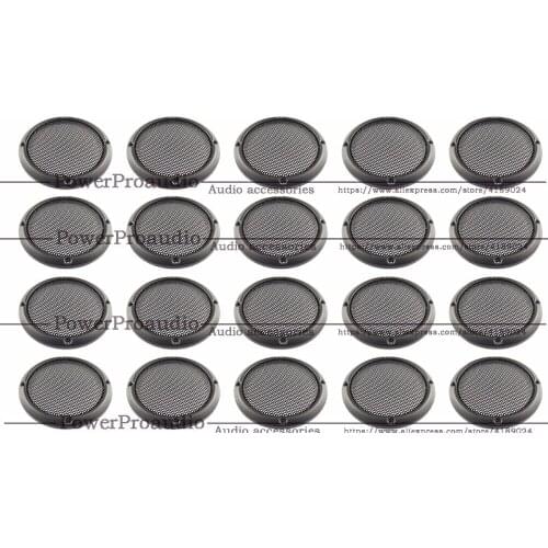 20pcs 3 INCH SUBWOOFER SPEAKER COVERS WAFFLE MESH GRILLS GRILLES PROTECT GUARD, freeshipping