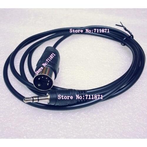 3.5 MIDI Audio Line Cable 3.5 Male to MIDI interface Big Din 5 Pin cable 3.5 to 5P Din Plug MIDI Line Din5P 3.5 Audio Cable