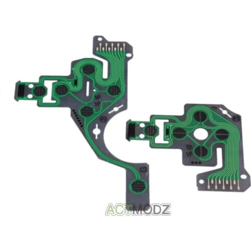 5x Replacement Kit Button Conductive Flex Cable Film For PS4 Controller JDM-030