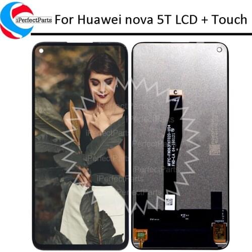 6.26'' For Huawei Nova 5T LCD Display Touch Screen Digitizer Assembly Replacement For Huawei nova 5t Display YAL-L21 YAL-L61 YAL