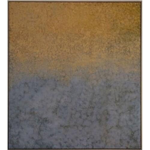 Wholesale Modern hand painted golden and grey Abstract Oil Painting on Canvas for Living Room Decor Hand Painted Decoration