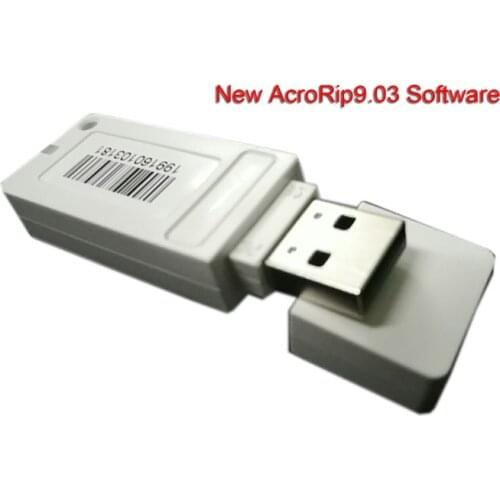 Einkshop Acrorip Acro 9.0 RIP Software With Lock key Dongle For Epson UV Flatbed Inkjet Printer RIP Software