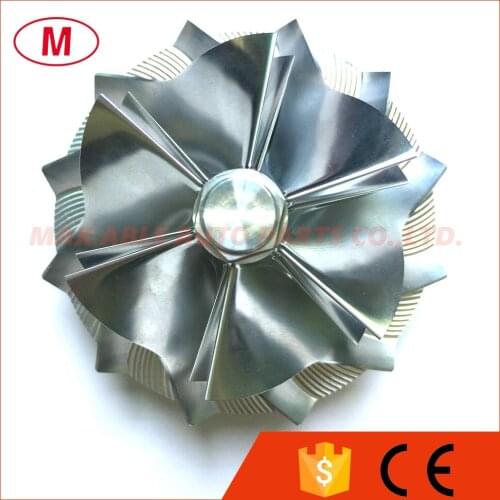 GT3788 759335-0002 Upgrade 64.00/88.40mm 6+6 blades High Performance Turbo Billet Compressor wheel/Aluminum2618/Milling wheel