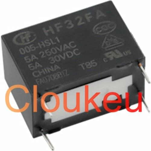 HF32FA-012-HSL1 12V 5A Relay DIP4 JZC-32FA-012-HSL1