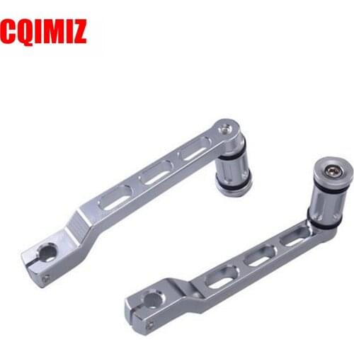 Chrome Billet Deep Edge Cut Shift Levers Gear Shifter For Harley Softail Silm Cross Bones FLSTF FLST FLSTN 1986-2017